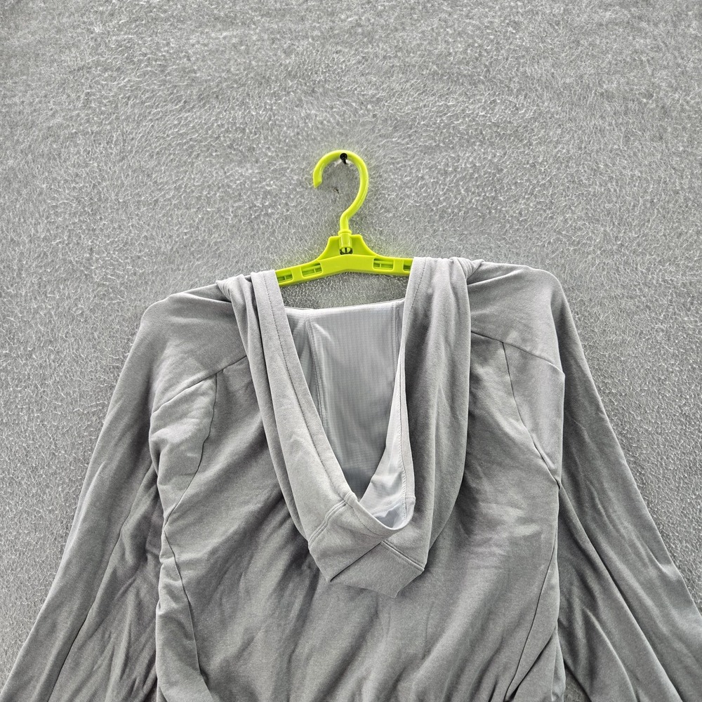 The North Face Women Sweatshirt S Gray Nylon Polyester Flashdry - Picture 9 of 11
